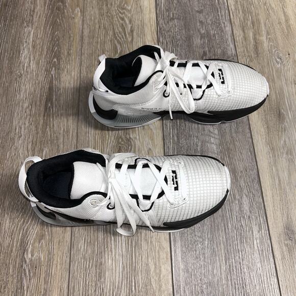 Nike Basketball LeBron Witness 7 Men’s Size 9.5 White DZ3299-100 James VII Shoes - Picture 2 of 11